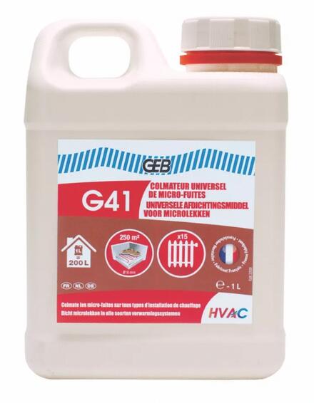 COLMATEUR DE MICRO-FUITES - G40 - Colmate les fêlures et micro-fuites inaccessibles sur les installations de chauffage