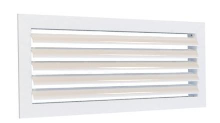 GRILLE DE SOUFFLAGE - GALC - Ailettes courbes