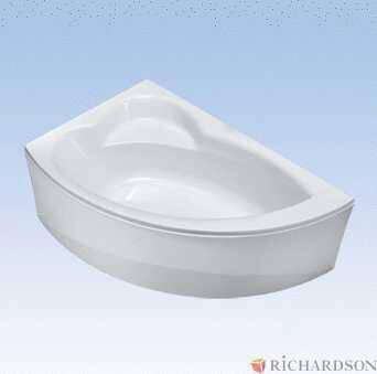 AVELINE - Baignoire d'angle asymétrique