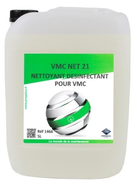NETTOYANT DESINFECTANT VMC NET 21   -5L- 1466 PROGALVA ENERGIES