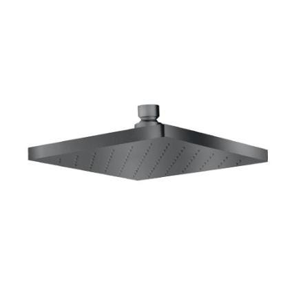 POMME DCH CARREE 180X180  CHR NOIR BR PD01675 ONDYNA  [PD01675]