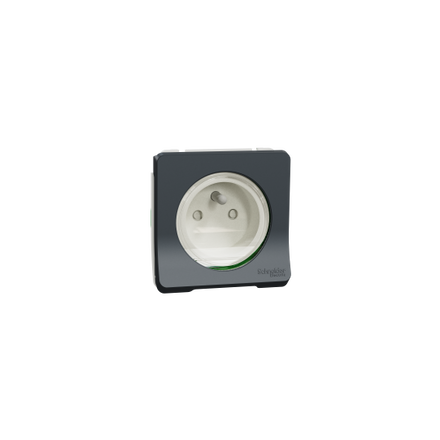 PRISE COURANT 2P+T COMP.GRIS MUREVA  MUR36133 SCANELEC SCHNEIDER-ELECTRIC  [MUR36133] 