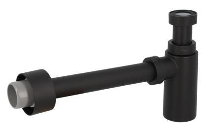L311N-SIPHON LAVABO DESIGN ABS NOIR   0201242 NICOLL  [0201242]