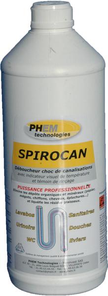 SPIROCAN - Déboucheur choc des canalisations