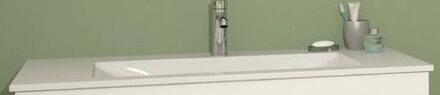EXCLUSIVITES RICHARDSON PAR BURGBAD - Plan de toilette simple vasque
