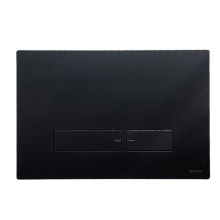 PLAQUE WC SUSP.  ONDYNA BLACK MAT     AC10013