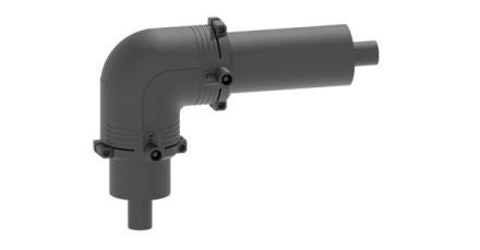 COUDE 90 PE100 BAB SDR11 D110-D160  753104214 FISCHER GEORG  [753104214]