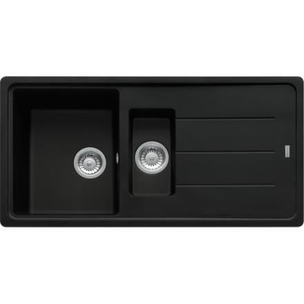 EVIER 1C.BASIS BFG651 NOIR MAT  FRANKE 158410 FRANKE FRANCE  [158410]