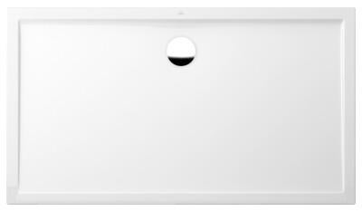 FUTURION FLAT - Receveur rectangulaire extra-plat à encastrer en Quaryl