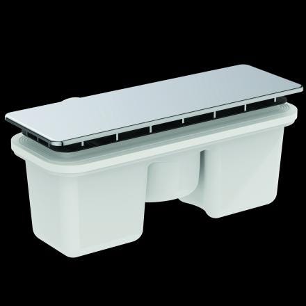 BONDE RECT MINCE ULTRAFLAT NEW    CHR T5327AA IDEAL STANDARD FRANCE 