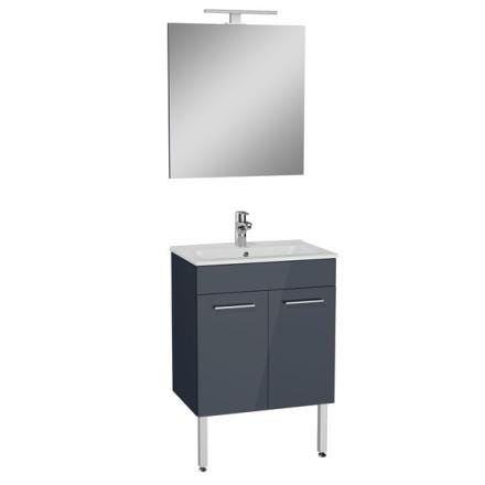 MEUBLE MIA 2P 60 PLAN CER/MIR.ANTHRACIT 75070 VITRA FRANCE  [75070]