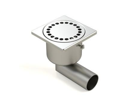 SIPHON INOX 10X10 SORT.LAT.40MMLIMATEC 10401L LIMATEC