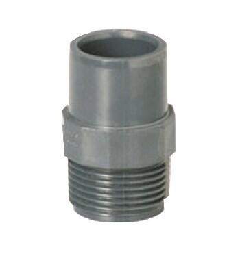 EMBOUT A COLLER / A VISSER PVC-U K62 - FM - Fileté