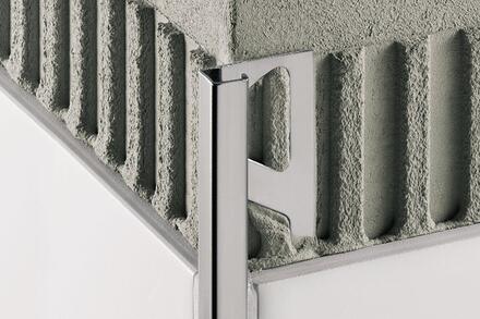 SCHLUTER-QUADEC-ACGB - Profilé de finition pour angles sortants et chants