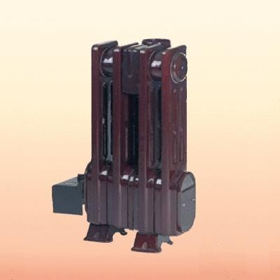 RADIATEUR CHEMINEE FLAMME NON VISIBLE - Série RN - Corps de Chauffe en fonte