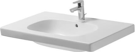 D-CODE - Lavabo pour meuble avec trop-plein et plage de robinetterie