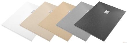 PLANEO - Receveur extraplat rectangulaire, acrylique