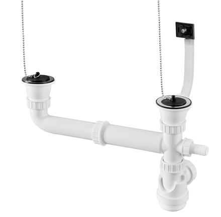 VIDAGE CPLT EVIER INOX 2CUVES MODERNA  VID02C MODERNA FRANCE  [VID02C] 