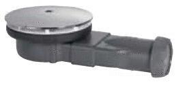 BONDE SIPHOIDE EXTRA-PLATE - Pour receveur extra-plat