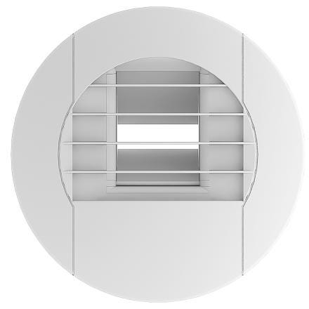 BOUCHE D'EXTRACTION HYGROREGLABLE - BEH ALIZE - Pour habitat individuel