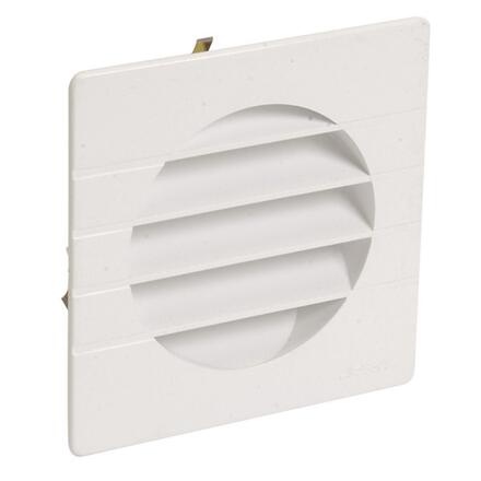 GRILLE D'AERATION - SPECIALE FAÇADE - Pour tube PVC