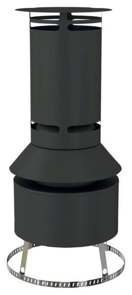 TERMINAL MITRON NOIR D80  +JOINT C9  97080975 TOLERIE EMAILLERIE NANT-SETEN  [97080975]