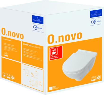O.NOVO - Combipack WC suspendu