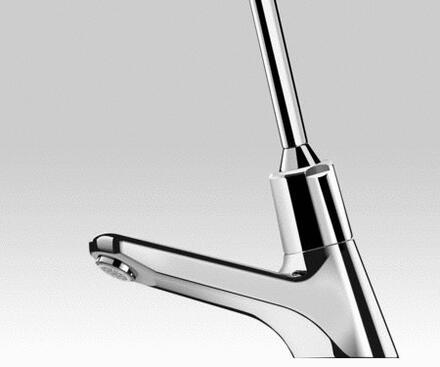 TEMPOSTOP - Robinet poussoir de lavabo sur vasque à levier