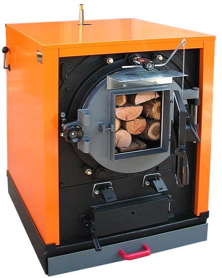 AFM - Chaudière monofoyer Bois - Transformable pour gaz / fioul