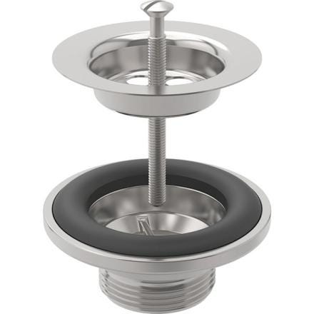 BONDE P/LAV           ACIER/INOX 241.504.00.1 GEBERIT  [241.504.00.1]