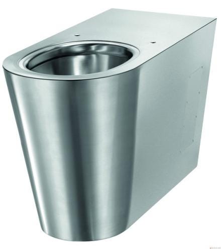 WC 700 P A POSER ALIM./HOR. INOX/SAT.  110700 DELABIE G ET J  [110700]