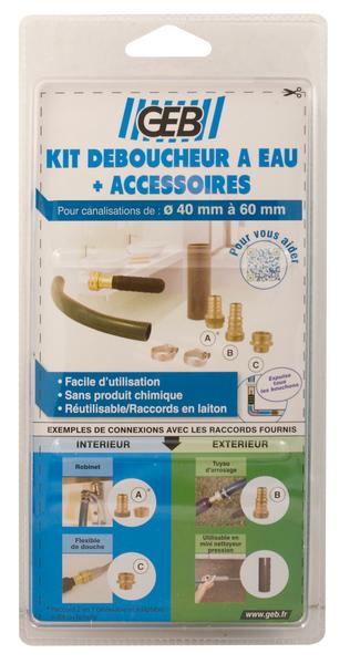 DEBOUCHEUR A EAU + ACC.40-60 KIT       875250 GEB  [875250]