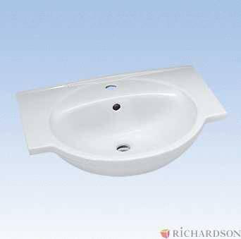 CITY - Plan de toilette semi-encastré