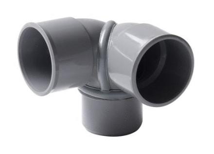COUDE DBL.EQUERRE MF 87'30 D32 GRIS   CEF88MF NICOLL  [CEF88MF]