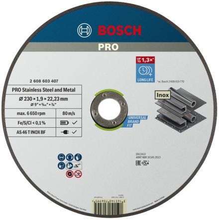 DISQUE A TRONÇONNER - Expert for Inox