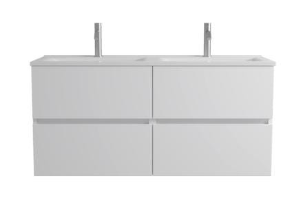 MEUBLE S/PLAN EAZY26 4T 120CM BLANC BR.   ENS