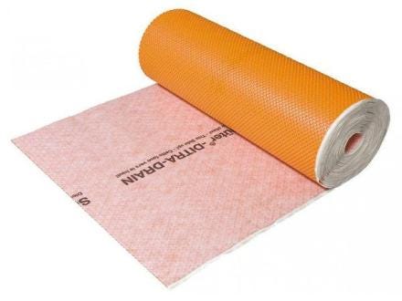 NATTE ETANCH.DITRA-DRAIN4 10X1 DITRA-DRAIN10M