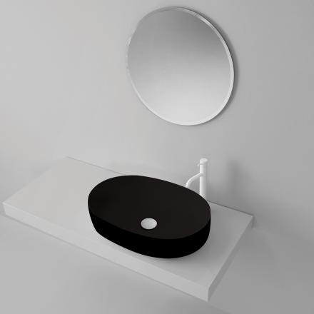 LAVABO A/POS CIOTOLA C1 60X40 BLACK NOL534313 ONDYNA  [NOL534313] 