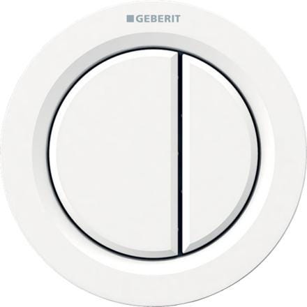 PLAQUE DECL.PNEU/WC TYPE 01 BLC/AL. 116050111 GEBERIT  [116.050.11.1]