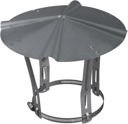 CONDUIT RIGIDE ALUMINIE - Pour appareil au fioul, bois et charbon au conduit de fumée.