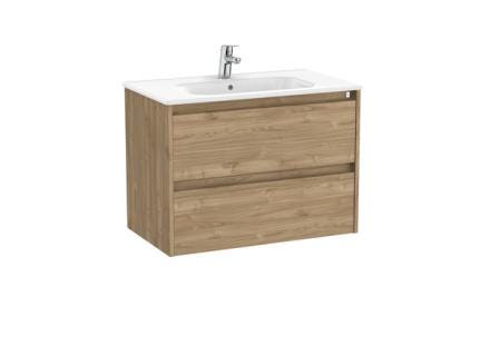 MEUBLE 2TIROIR 800MM NOYER TENET   A851777517 ROCA SANITAIRE  [A851777517]
