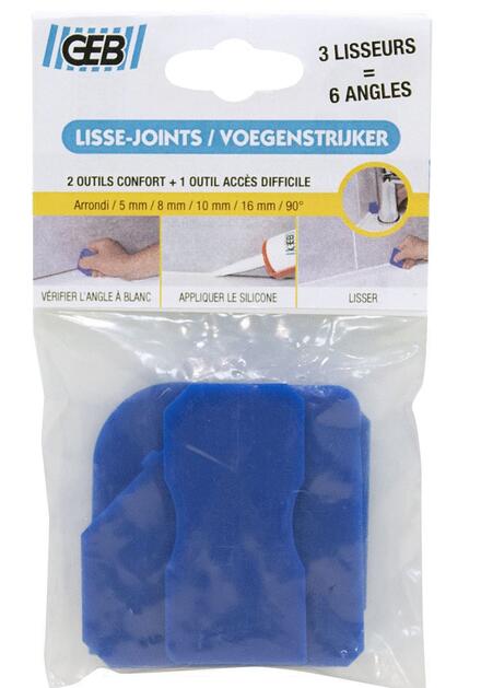 LISSE JOINT - 3 Lisseurs = 6 angles