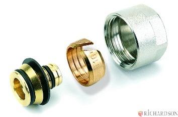 RACCORD MECANIQUE F3 LAIT.3/4"E-1/2X2  835722 AALBERTS HFC COMAP SA  [835722]