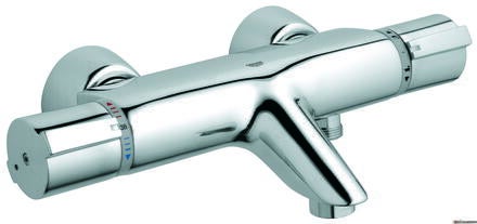 GROHTHERM 2000 HOSPITA - Mitigeur bain-douche thermostatique mural