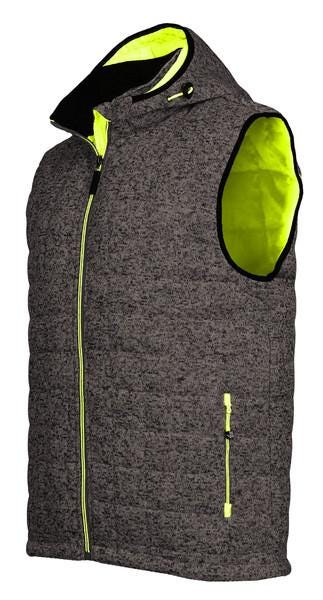 GILET SS MANCHE TEDDY NOIR/JA T.M       1131M FRANCE TEXTILE PRODUCTION