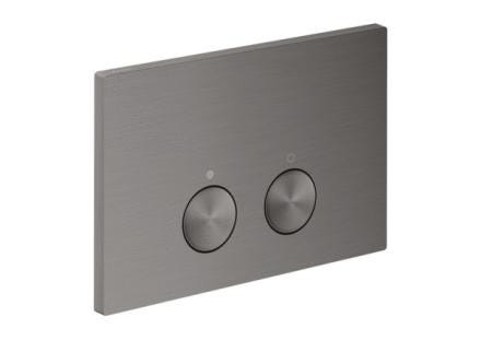 PLAQUE CD WC FLUSHP NOIR/CHR/BR AXOR 42530340