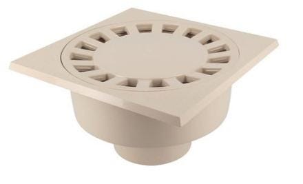 SIPHON DE COUR 25X25 SORTIE 110 SABLE SK1110S NICOLL  [SK1110S]