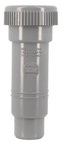 MANCHON DILAT.CANAL.HORIZ.MF D032 GRIS    MFH NICOLL  [MFH]