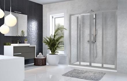 PAROI NEW STAR 2S 132-138CM    NSTAR2S132-43B NOVELLINI FRANCE