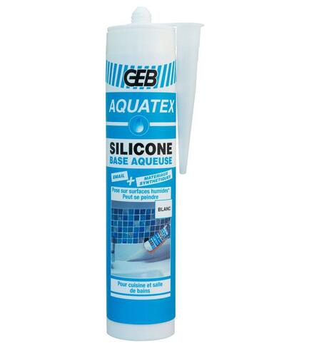 AQUATEX - Mastic silicone à base aqueuse avec fongicide